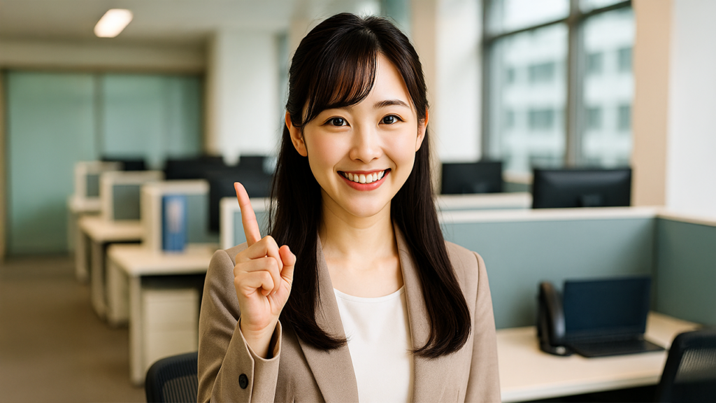 特例子会社で働いている女性
