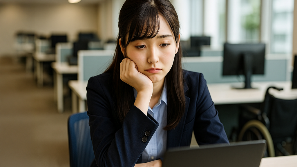 特例子会社勤務の女性