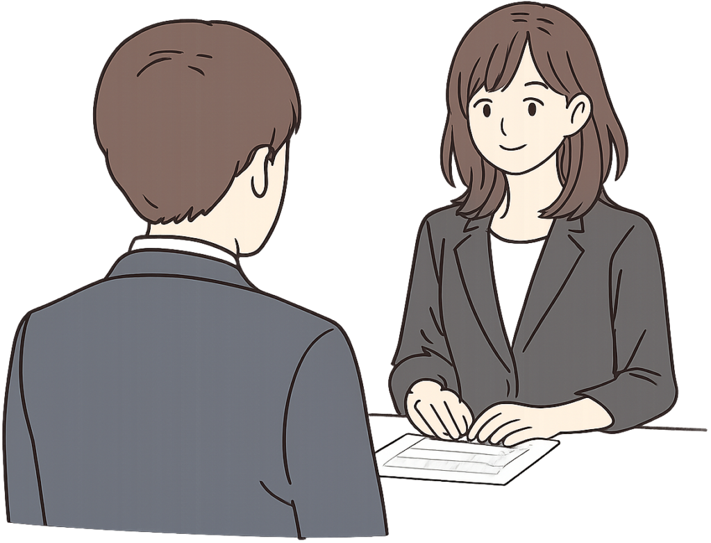 面接の様子
