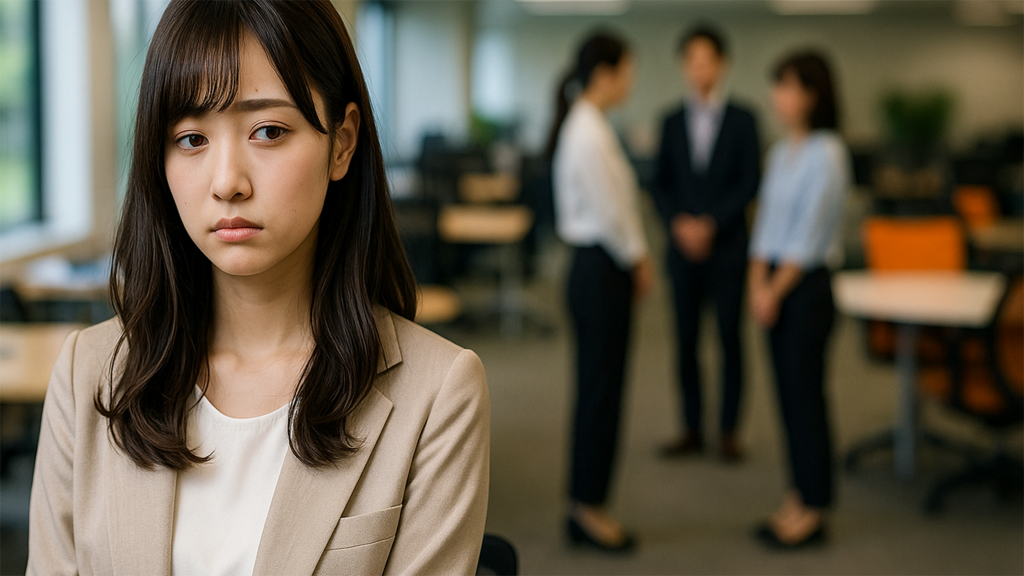 社会不安障害の女性