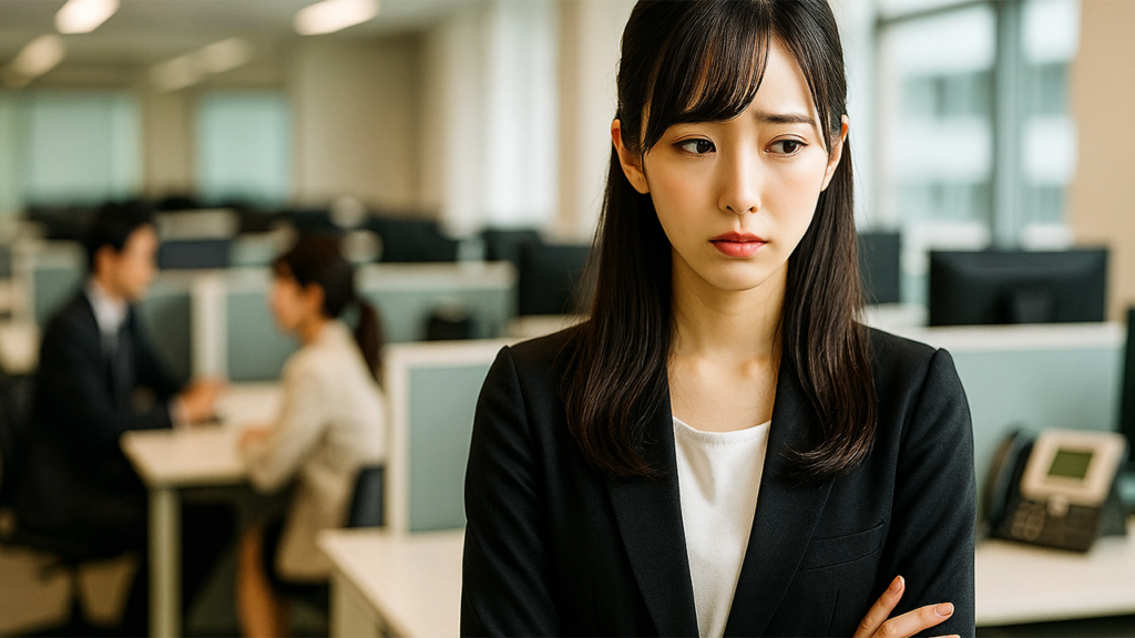 障害者雇用で働く女性