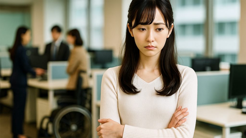 特例子会社で働いている女性