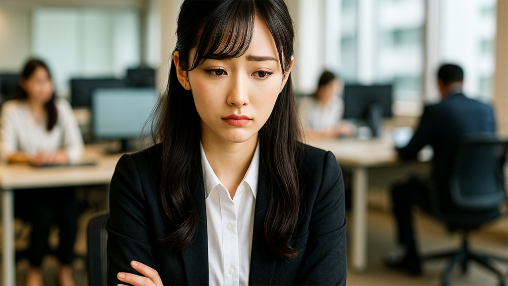 特例子会社で働いている障害者の女性