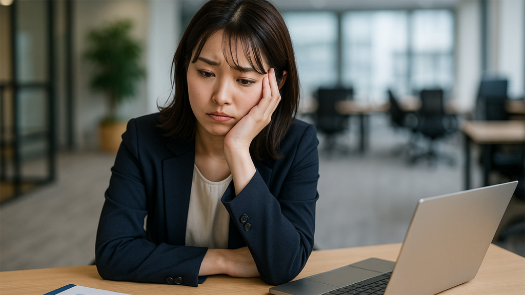 特例子会社で働いている女性