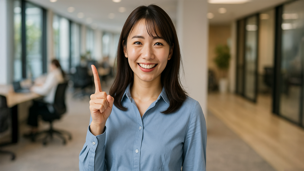 特例子会社で働いている女性