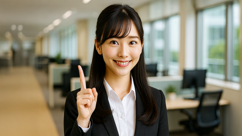 障害者雇用で働いている女性