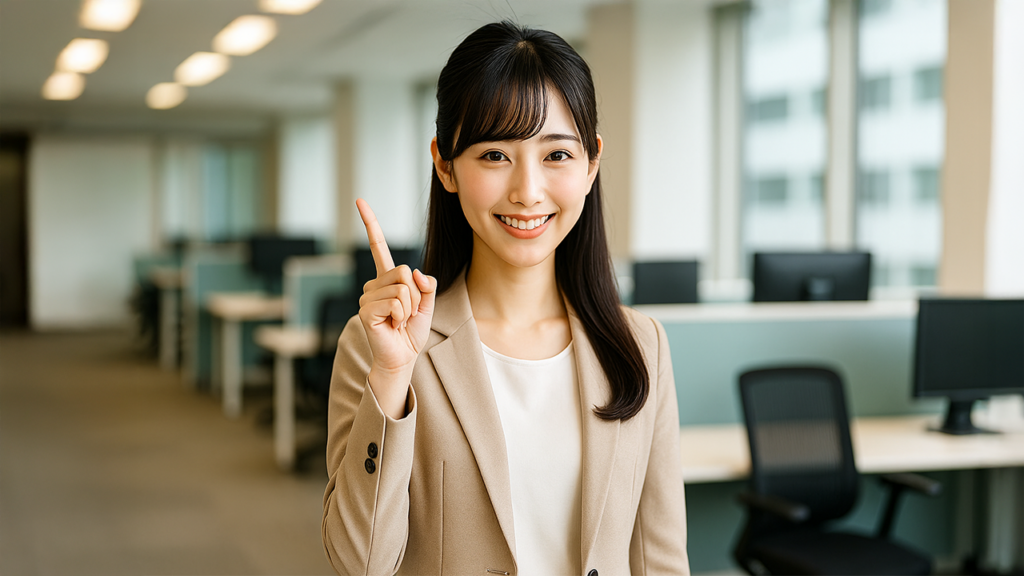 特例子会社で働いている女性