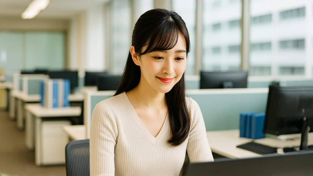 特例子会社で働いている女性