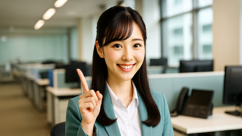 特例子会社で働いている女性